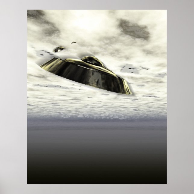 UFO:s Poster under flygning (Framsidan)