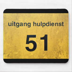 ufo säkerhet utgång musmatta
