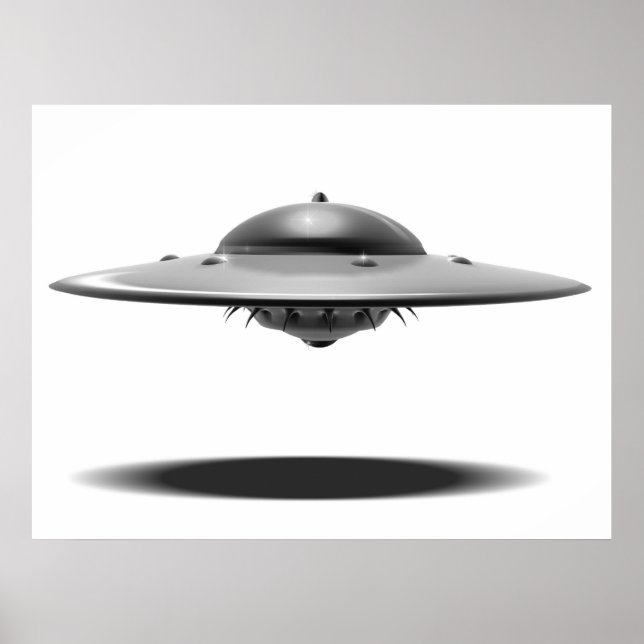 UFO Salamander Poster (Framsidan)