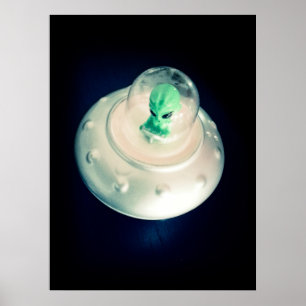 UFO-salt och pepparskak Poster