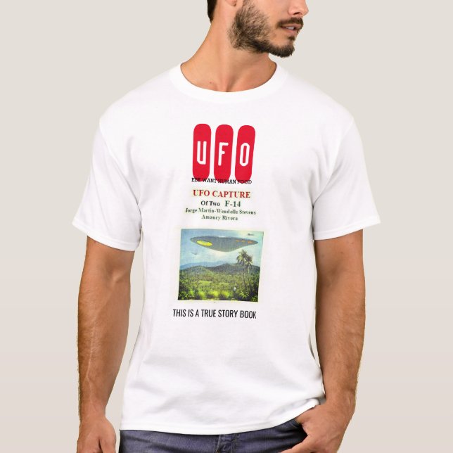 UFO SANNINGSHISTORIA T-Shirt (Framsida)