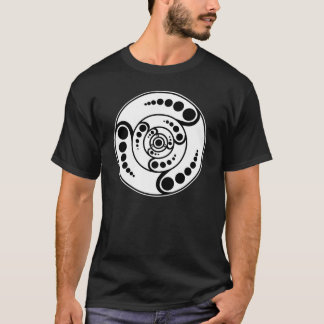 Ufo-skörden cirklar t-shirt