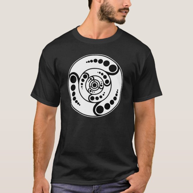 Ufo-skörden cirklar tee (Framsida)