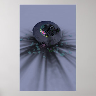 UFO Smack besegrar affischen Poster