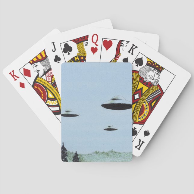 UFO SPEL KORT (Baksidan)