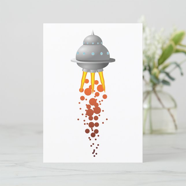 UFO-start Inbjudningar (Skapare uppladdad)