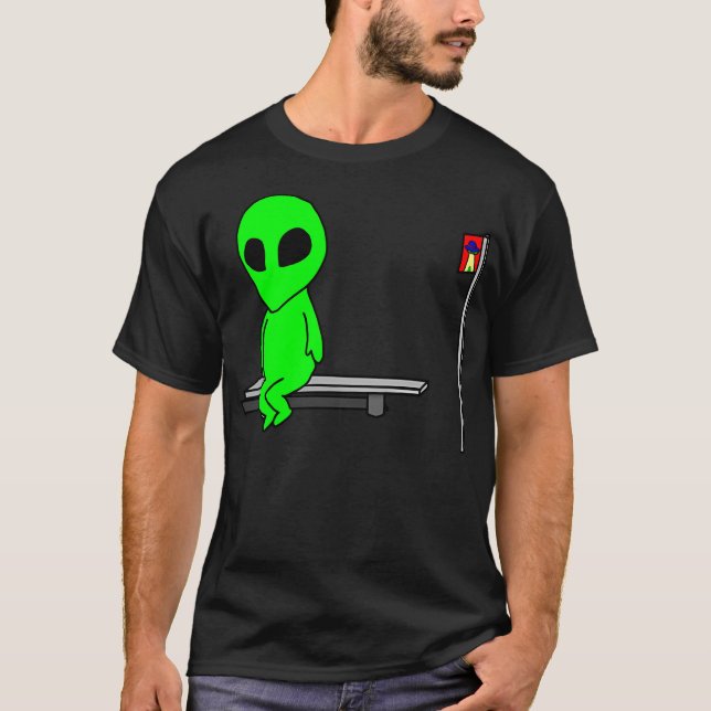 Ufo Stop T Shirt (Framsida)