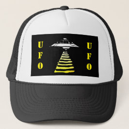UFO - Svartvit Gult Keps