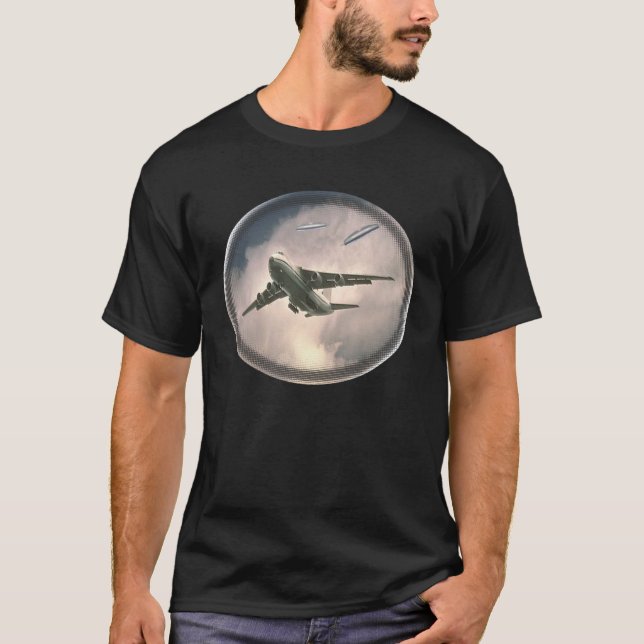 ufo-t-skjorta tee (Framsida)