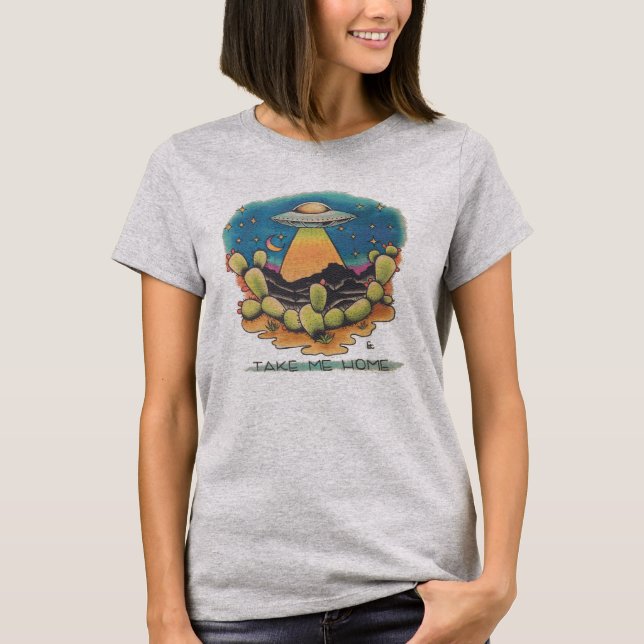 UFO - Ta mig som är hem- T-shirt (Framsida)