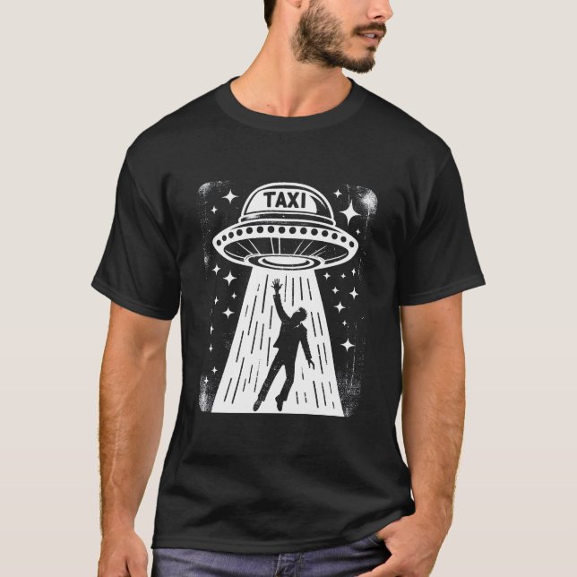 UFO Taxi T-Shirt (Framsida)