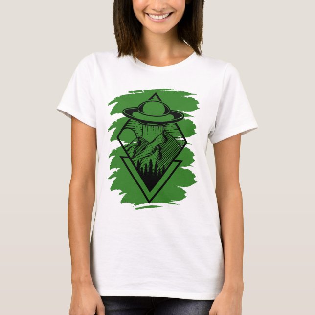 UFO: The Truth is Out There T Shirt (Framsida)