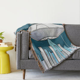 Ufo Throw Blanket Filt