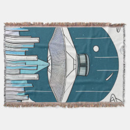 Ufo Throw Blanket Filt