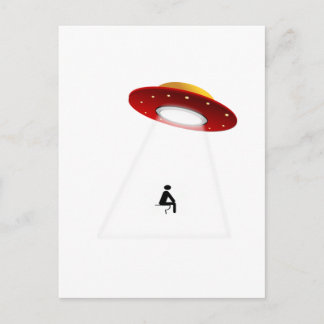UFO Toilet Vykort