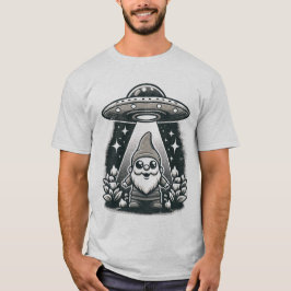 UFO Trädgårdstomte - Sällsam och rolig utomjording T Shirt