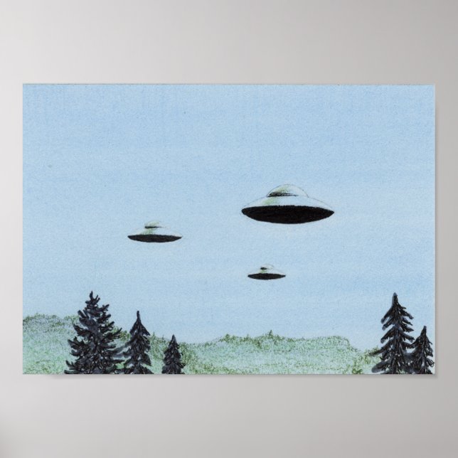 UFO Trio Poster (Framsidan)