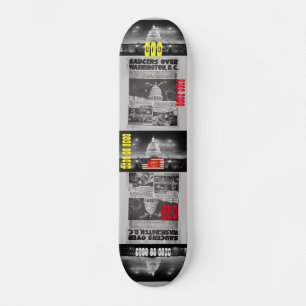 UFO TVÄTTA DC JMT-skateboard Mini Skateboard Bräda 18,5 Cm