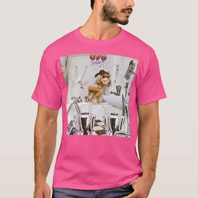 Ufo tvingar fram det t shirt (Framsida)