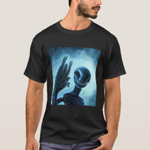 UFO UAP 51 area grått ur den här världsskapelsen T Shirt