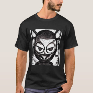 UFO UAP 51 area grått ur den här världsskapelsen T Shirt