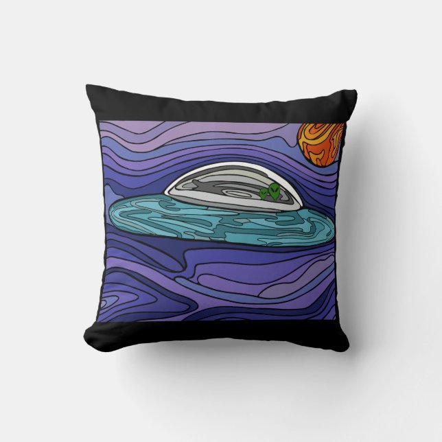 UFO UAP-paranormal (UFO UAP) Kudde (Framsida)
