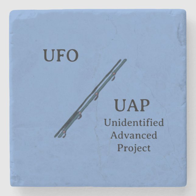 ufo / uap stenunderlägg (Framsidan)