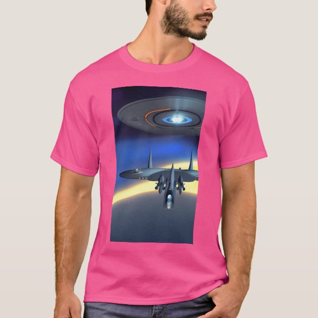 Ufo-undersökning T Shirt (Framsida)