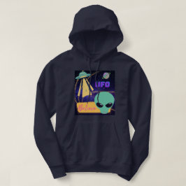 ufo, utomjording tro hoodie