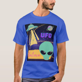 ufo, utomjording tro t shirt