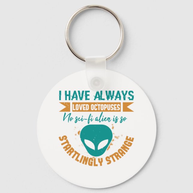 UFO-Utomjordingar som jag alltid har älskat, ingen Nyckelring (Framsida)