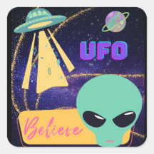 ufo, utomjordinge tro