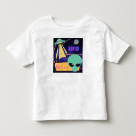 ufo, utomjordinge tro t shirt