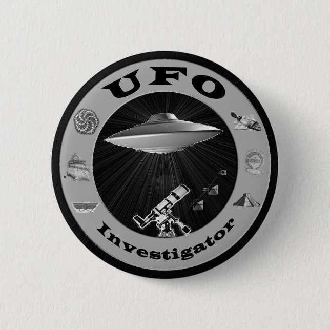 Ufo-utredaren knäppas knapp (Framsida)