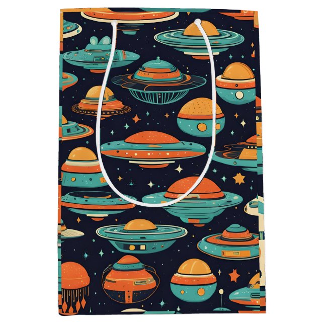 UFO vintage konst (Framsidan)