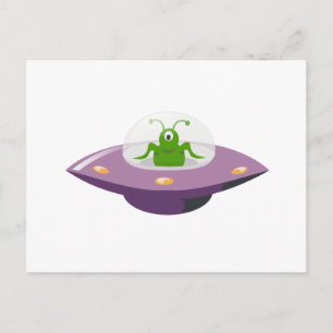 ufo vykort