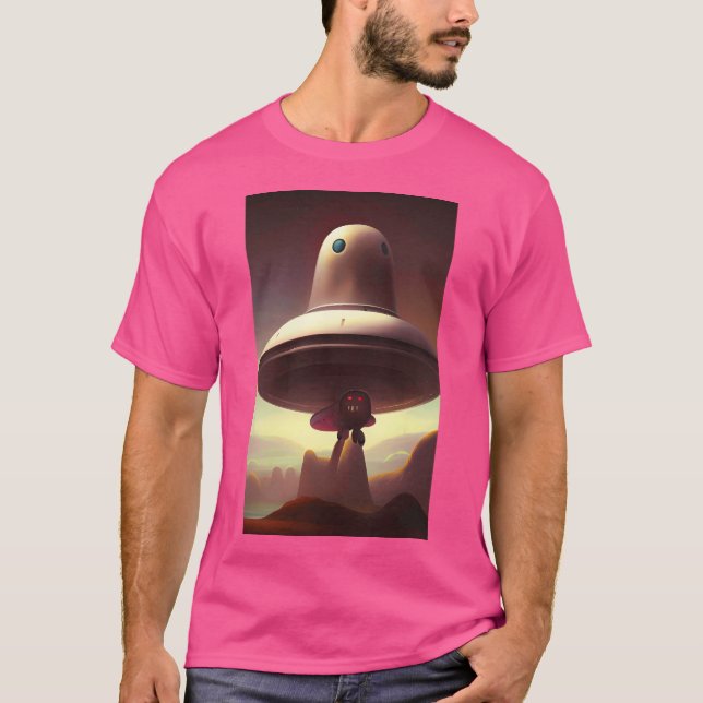 Ufo Watcher T Shirt (Framsida)