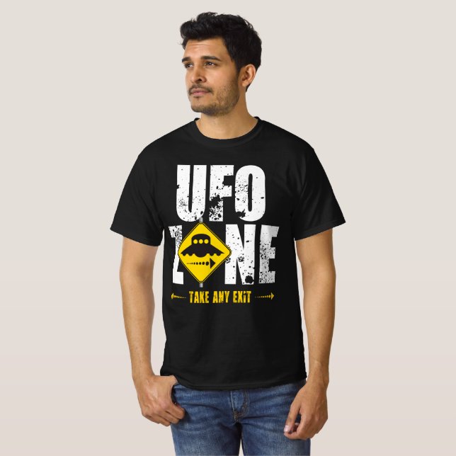UFO ZON T SHIRT (Hel framsida)