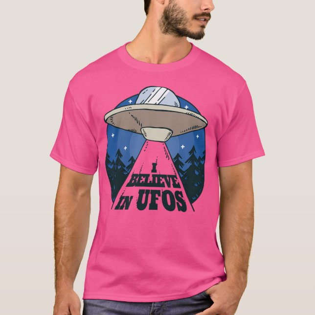 Ufos för Utomjordingar T Shirt (Framsida)