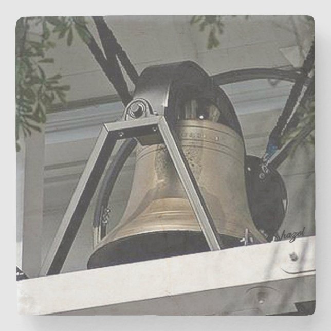 UGA-segern sätta en klocka på marmorstencoaster.en Underlägg Sten (Framsidan)