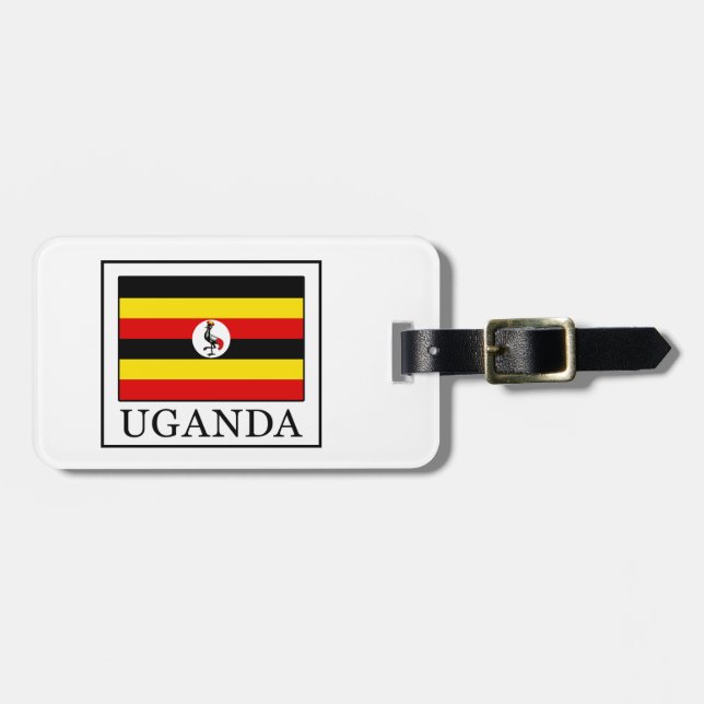 Uganda Bagagebricka (Horisontell Framsida)