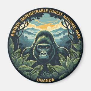 Uganda Bwindi Impenetable National Park Magnet