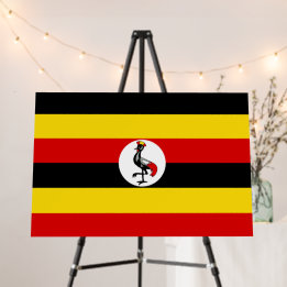Uganda flagga
