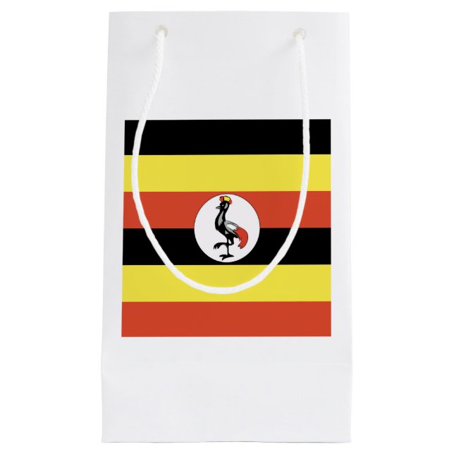 Uganda Flagga Emblem (Framsidan)