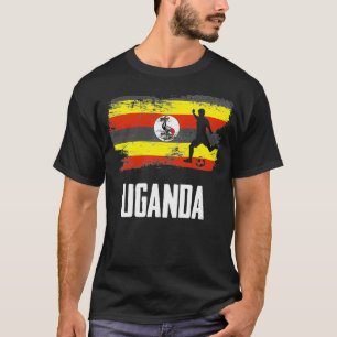 Uganda Flagga Jersey Ugandan Ocer Team Ugandan pre T Shirt