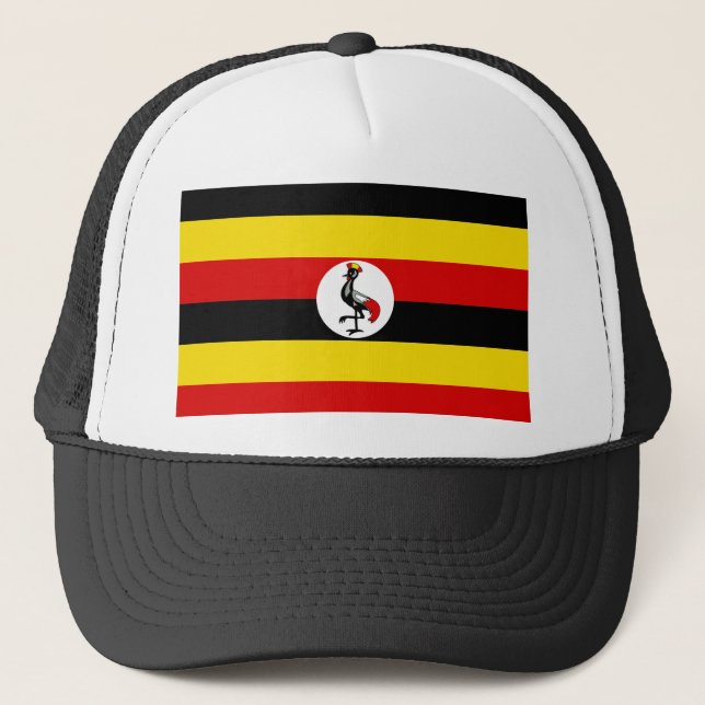 Uganda Flagga Keps (Framsida)