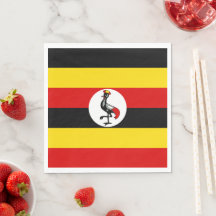 Uganda flagga