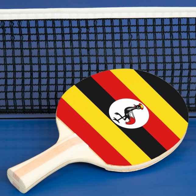 Uganda flagga pingisracket (Insitu)