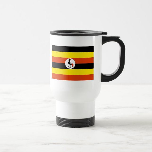 uganda flagga resemugg (Höger)