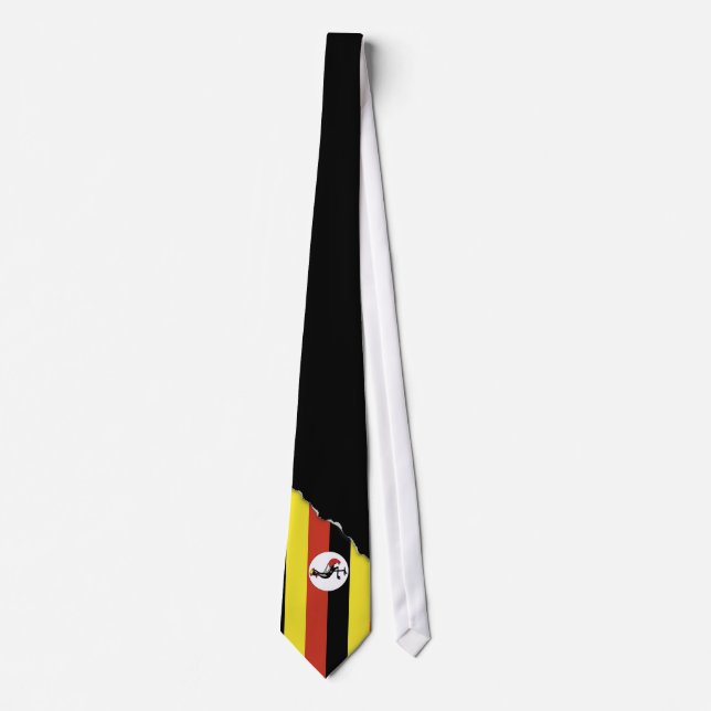 Uganda Flagga Slips (Framsida)